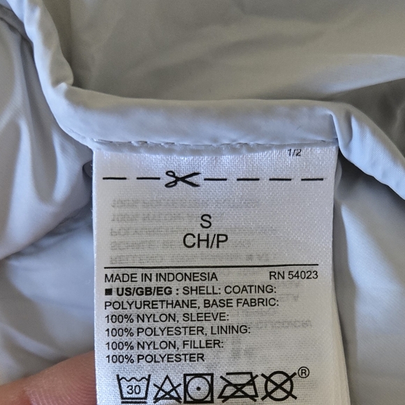 GAP primaloft performance fleece zip puffer jacket - Picture 6 of 6